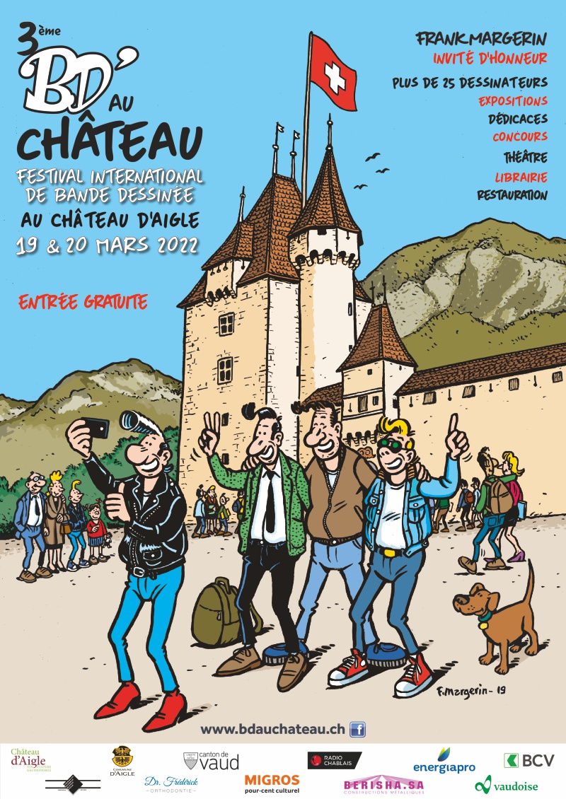BD au Château d'Aigle, Affiche 2020